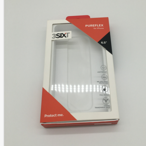 Custom printing art paper box with blister tray