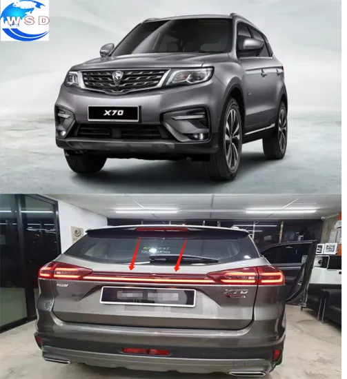 LED Rear Trunk Lights for Geely Boyue, Proton X70 (2018) - Driving Light, Brake Light, Turn Signal