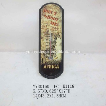 Vintage Metal Thermometer