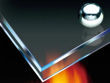 Fire rated Glass Fire-Resistant Glass for Oven Door