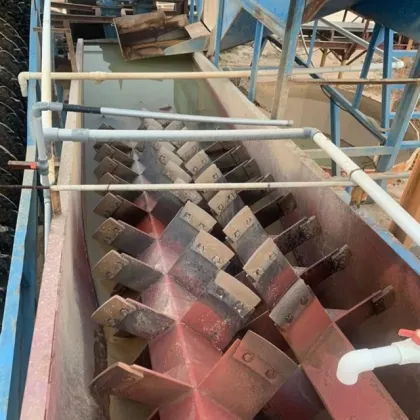 50TPH Screw River Sand Washer Log Washer Sand Washing Equipment for Sale