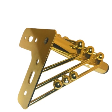 10mm Metal Plated Furniture Legs and Feet for Bedroom
