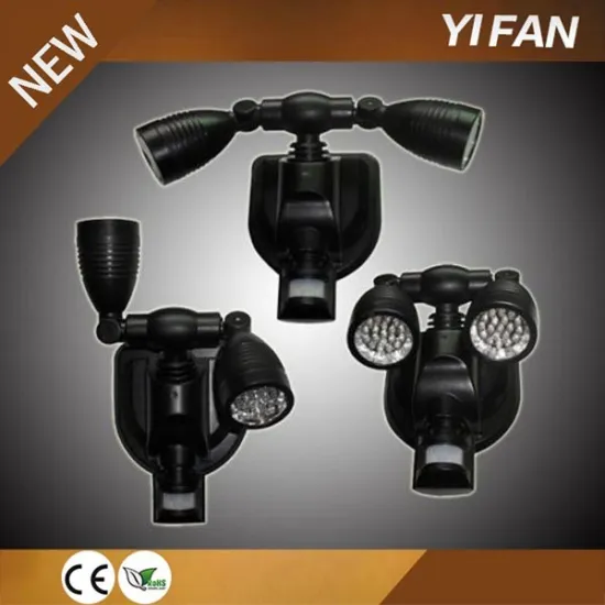 2015 Waterproof Human Body Detector Solar Garden light