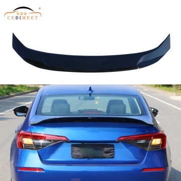 OEM Body Kit ABS Car Rear Trunk Spoiler Wing for Civic 2022
