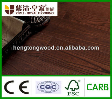 Chinese wood flooring, L*6.5''*15mm size, Engineered walnut wood flooring