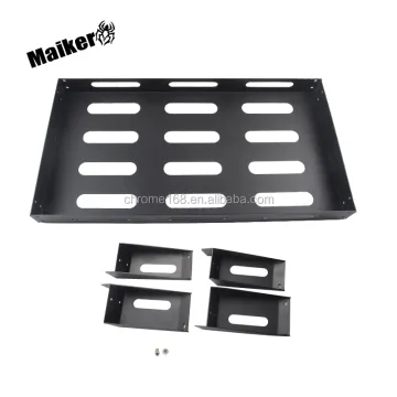 4x4 Aluminum Rear Door Frame for Jeep Wrangler JK - Rear Cargo Frame Rack