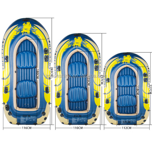 PVC Double Seat Thickened Inflatable Boat Fishing Boat