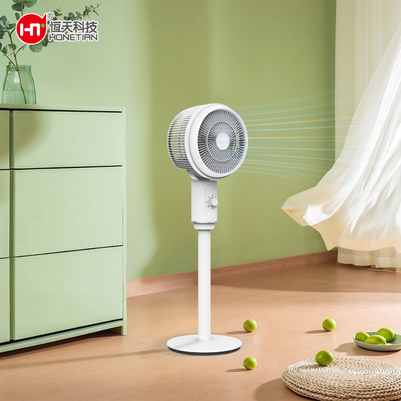 HONETIAN knob control 3 speeds 90 degrees auto oscillation 8 inches AC circulator custom colour indoor plastics stand fan