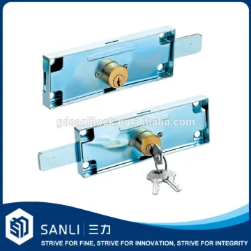 SL8803 iron two sides roller shutter bottom door lock