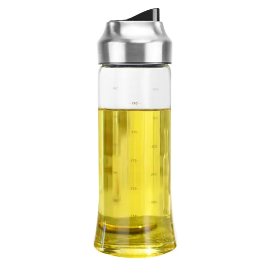 High Borosilicate Glass Olive Oil Spray Dispenser 500ml for Kitchen, Salad, BBQ, Baking