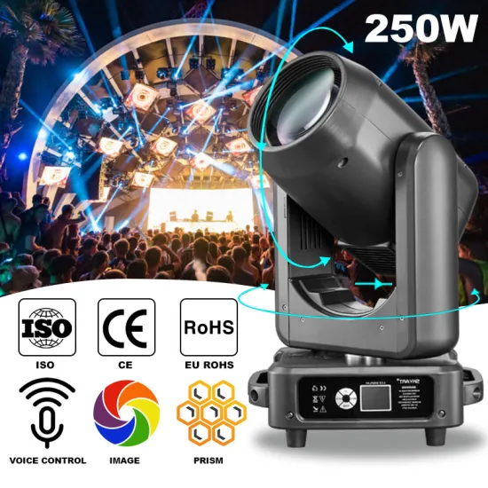 RGB Animation DJ Disco Laser Lighting Stage Light - Mini Beam Wash LED Moving Head Lights