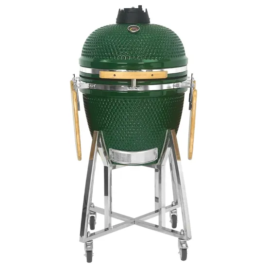 SEB KAMADO Smokers and Grills Large Charcoal Ceramic Egg Kamado Grill XXL