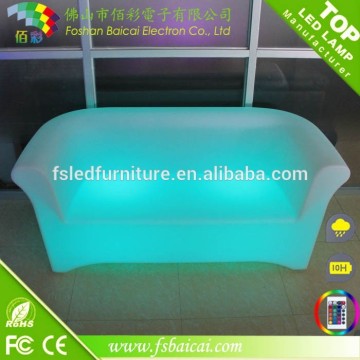 Remote control battery light up led party led sofa furniture chair