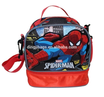 Cartoon Spider Boy Kids Lunch Bag