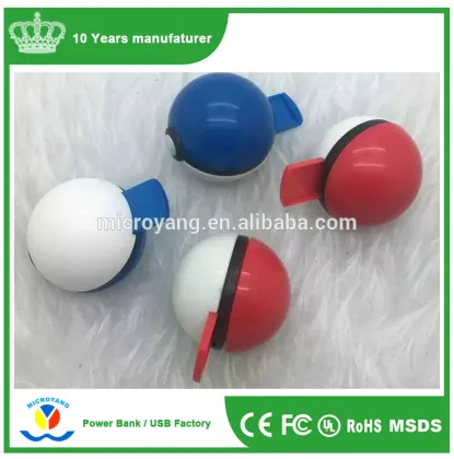 High speed attractive cheap design free usb flash drive sample pokemon go ball usb flash drive