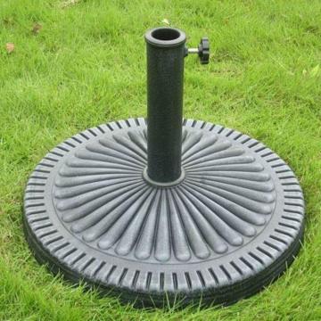 Heavy Duty Resin Marble Cast Iron Plastic Water Filled Patio Umbrella Base