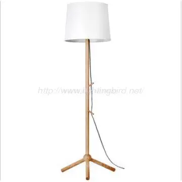 Guest Room Floor Lamp   Wood Floor Lamp