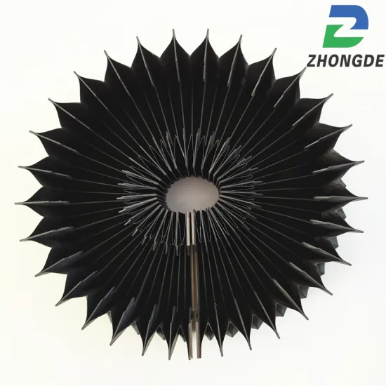 High Quality Round Bellows Cover with Air Valve