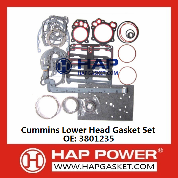 CUMMINS Lower Head Gasket Set 3801235