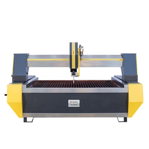 Flying-arm 3 axis water jet cutter for ceramic