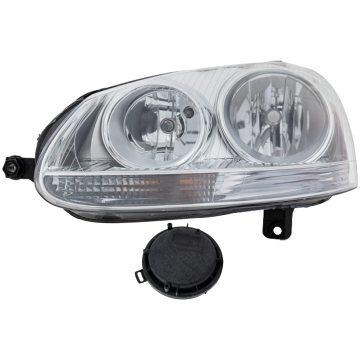 Halogen Headlamp for Volkswagen Jetta 2005-2010 (W/O HID) - VW2503127 1K6-941-006-S
