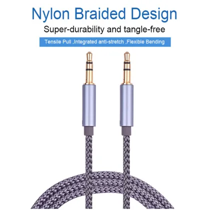 Mono DC 3.5mm Aux Cable 2m/6ft for Car Hifi Stereo Headphones