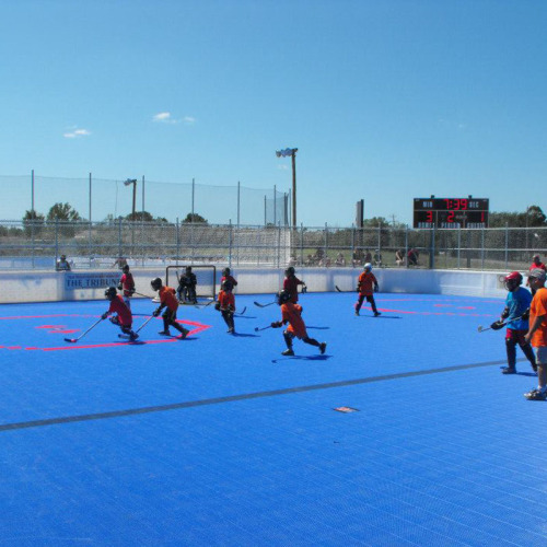 Polipropileno al aire libre Fácil de ensamblar pisos de pista de hockey