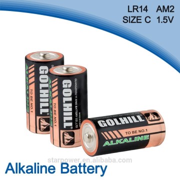 Am2 size c 1.5v dry battery r14