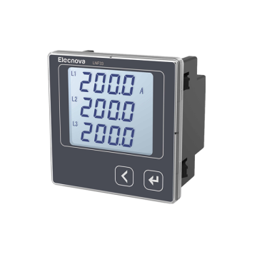 67x67 Panel-mounted Digital 3 Phase Current Power Meter