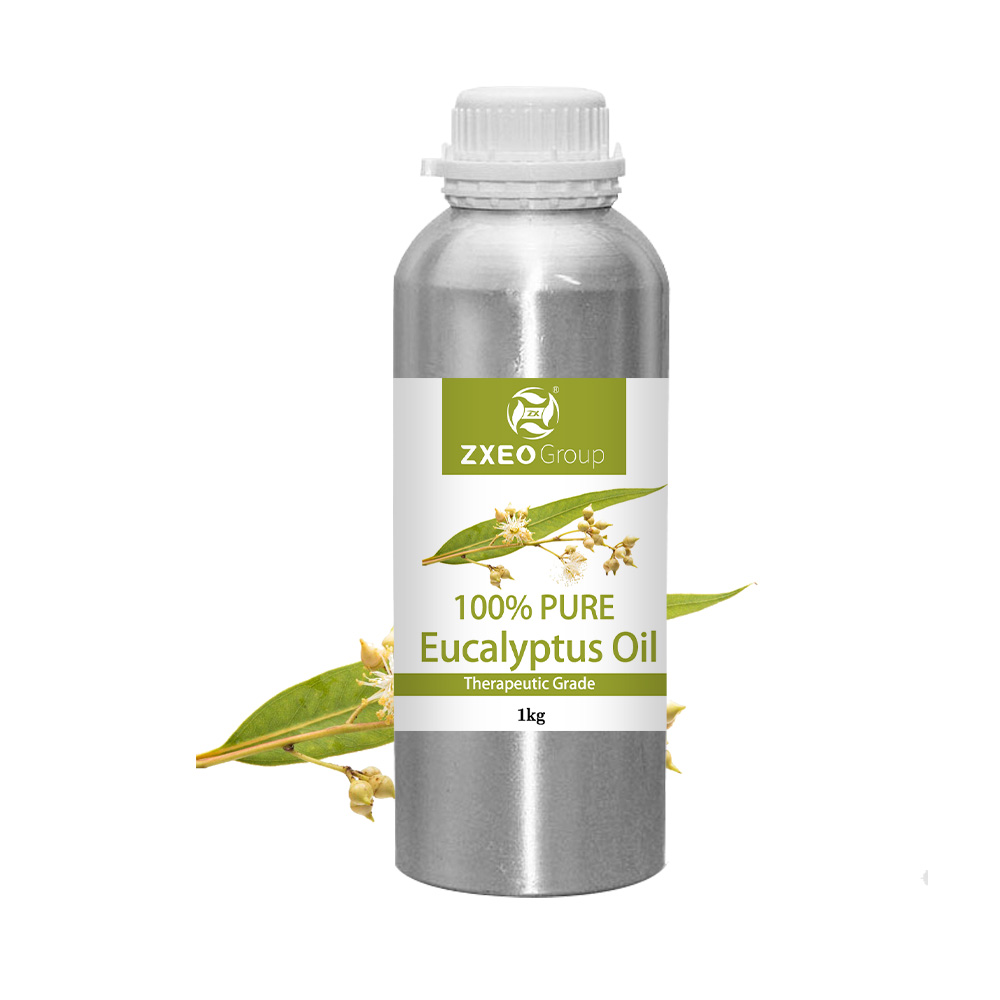 Vapor de vapor 100% natural y orgánico Eucalipto esencial Aceite a granel