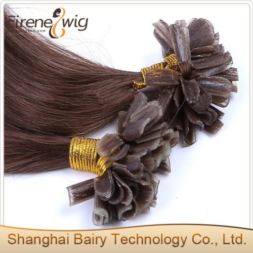 Top quality Brazilian 100% remy u tip human hair extension