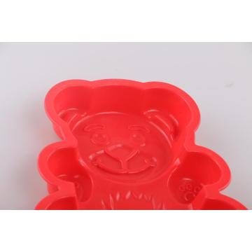 Bear shape baking mold