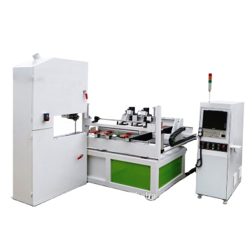 WEHO Machinery Wood Timber CNC Vertical Bandsaw Milling Sawing Machine