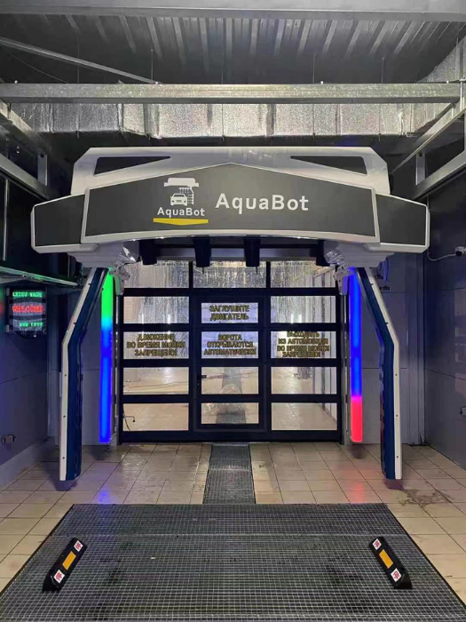 Robot car wash equipment in russia