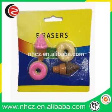 Ice-cream Eraser for promotion