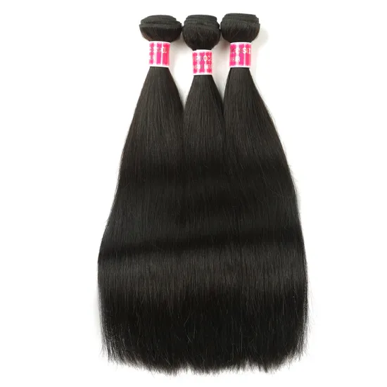 Brazilian Cheap Natural Color Remy Cuticle Aligned Human Hair Weave Bundles Extensions Straight Human Hair Bundles