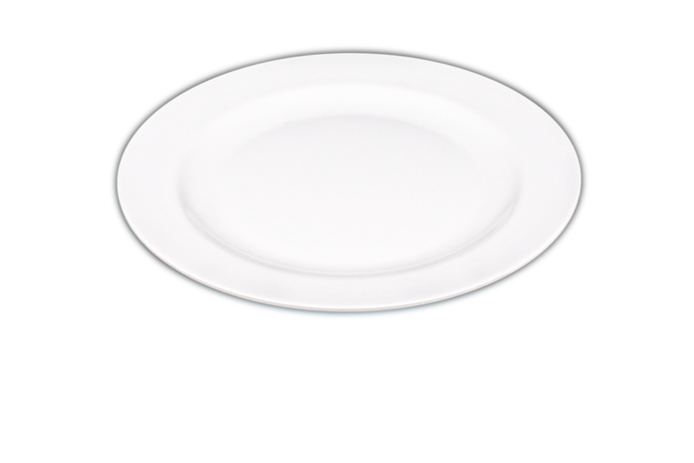 14 Inch Melamine Round Flat Plate