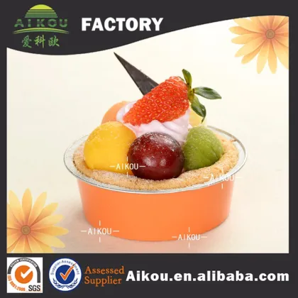 Disposable microwave oven aluminum cheesecake cake pan