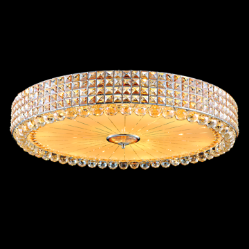 Nordic Modern Luxury K9 Crystal Round Ceiling Light