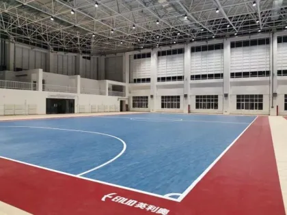 PVC indoor maple sport floor for basketball court