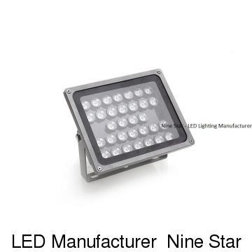 36W LED Flood Light outdoor using