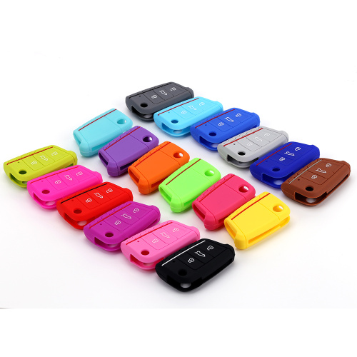Magnetic silicone car key cover for Volkswagen