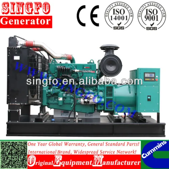 20KVA CE CERTIFIED SINGFO OPEN TYPE DIESEL GENERATOR