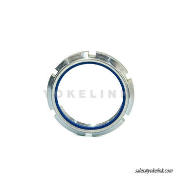 M20X1.0 Guk Nylon samojistná kruhová matice pro obrábění drážek hřídele