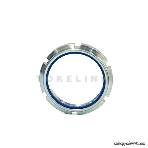 M20X1.0 Guk Nylon samojistná kruhová matice pro obrábění drážek hřídele