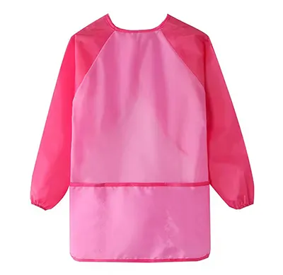 Hot Sales: Waterproof Long Sleeve Kids Smock - Reusable and Washable Art Smock for Children