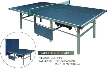 Standard International Table Tennis Table