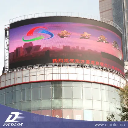 Waterproof Giant Outdoor Led Display Boards For Public Square Advertising Media