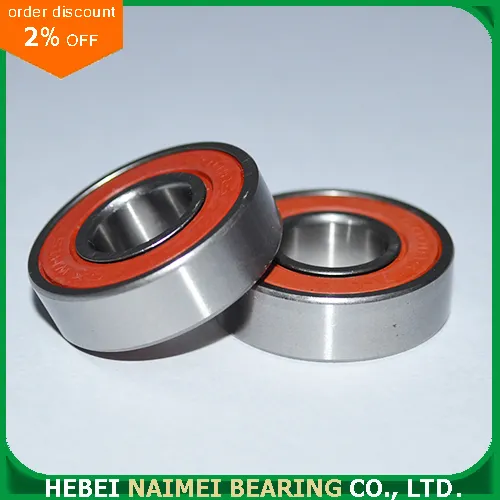 Red Color 6002-2RS Ball Bearing