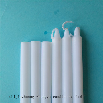 8x65 shrink branco vela de parafina vela bougies